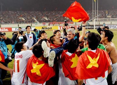 Vietnam football still stands at 146th FIFA ranking