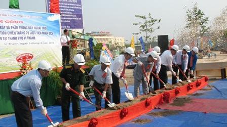 Construction of Victory Heritage Site commences in Hau Giang