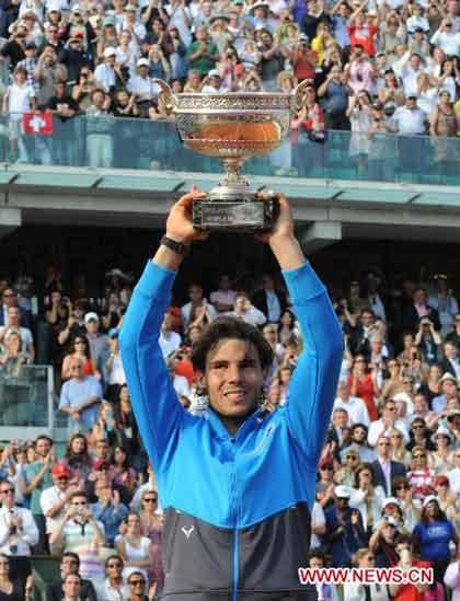 Nadal grabs sixth French Open title