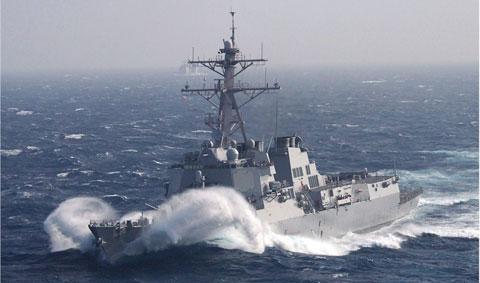Philippine-US joint naval drill amid tension with China