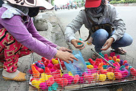 Hundreds of dyed chicks confiscated, killed in southern Vietnam 