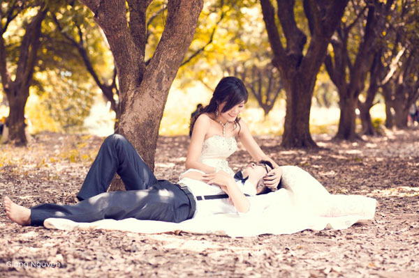 Paradise of beautiful wedding photos in Hanoi