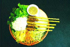 Grilled Meat Rolls in Hue City