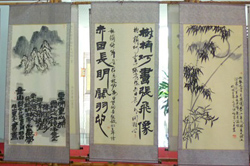 Exhibition “Calligraphic paintings of Uncle Ho’s poems”