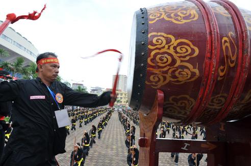 Vietnam’s history performed in martial arts