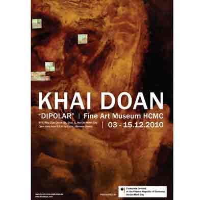 Vietnamese German artist’s exhibition Dipolar runs in HCM City