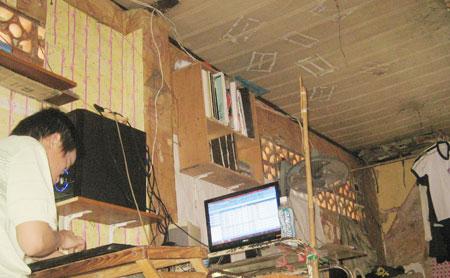 Student dorms in a state of disrepair&nbsp;