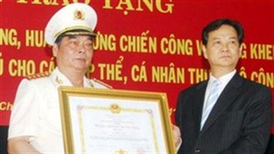 Ministry of Public Security receives noble rewards