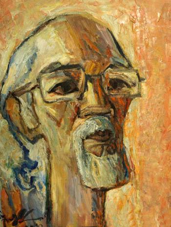 Bui Quang Ngoc portrays his famous friends
