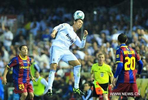 Cristiano”s late goal gives Copa del Rey to Madrid