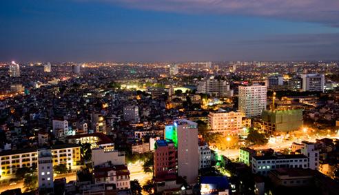 Hanoi in late afternoon