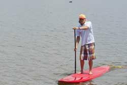 Aussie”s long paddle to target water pollution
