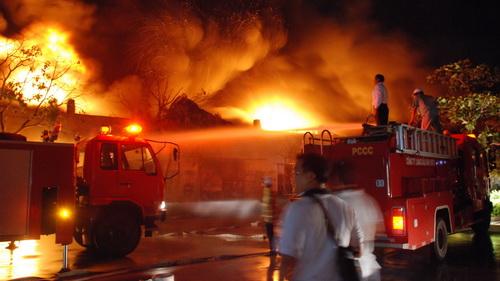Largest fire in Da Nang in five years