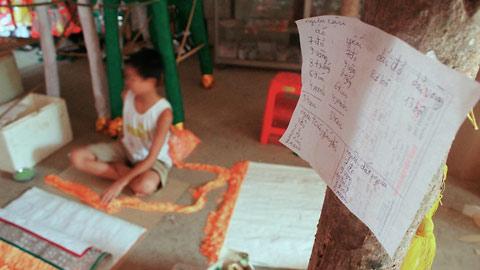 Votive paper products for Vu Lan holiday