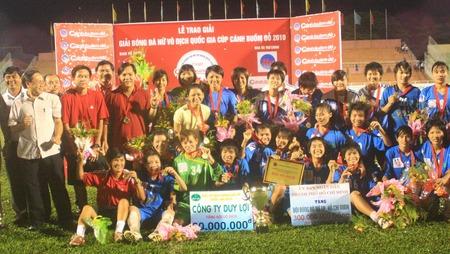 HCM City wins women’s football championship