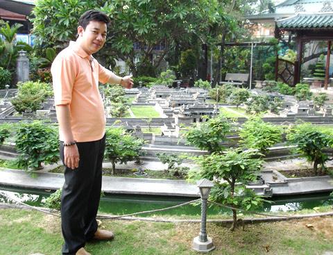 Miniature of Hue ancient capital in Saigon