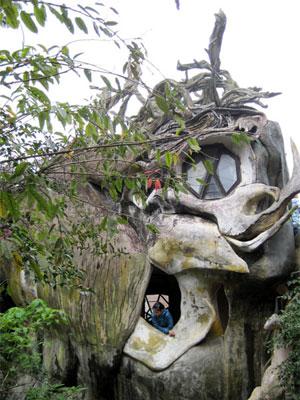 Close-up of Da Lat’s Crazy House