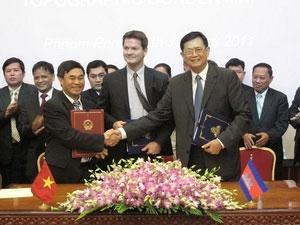 Three nations cooperate on new border map