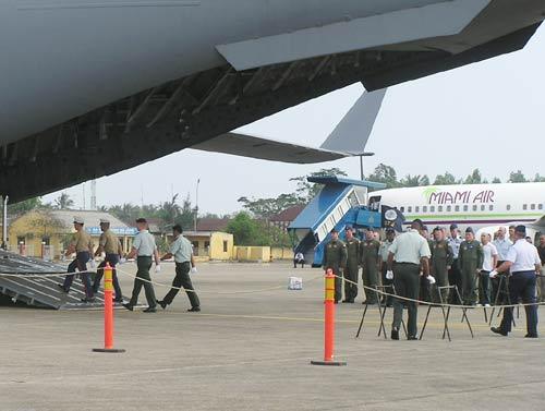 US servicemen&rsquo;s remains repatriated