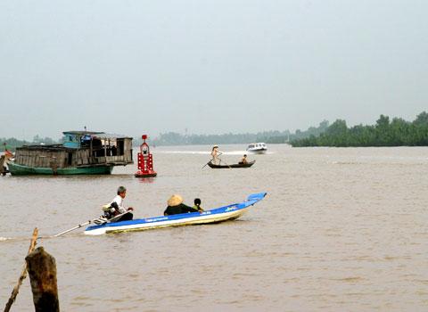 Ca Mau Cape marks edge of Vietnam