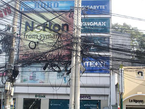 Deadly spider nets in HCM City