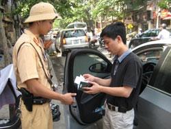 Police crack down on traffic offences