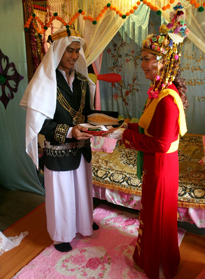 A traditional wedding ceremony of Cham ethnic group