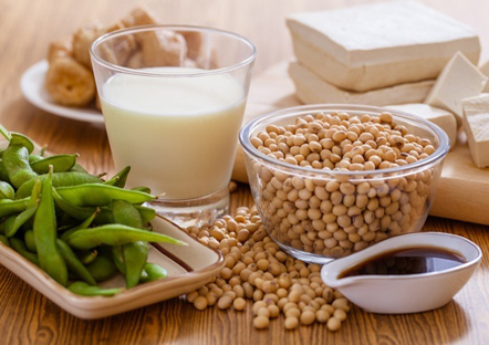 Soybeans - a healthy food in daily diet
